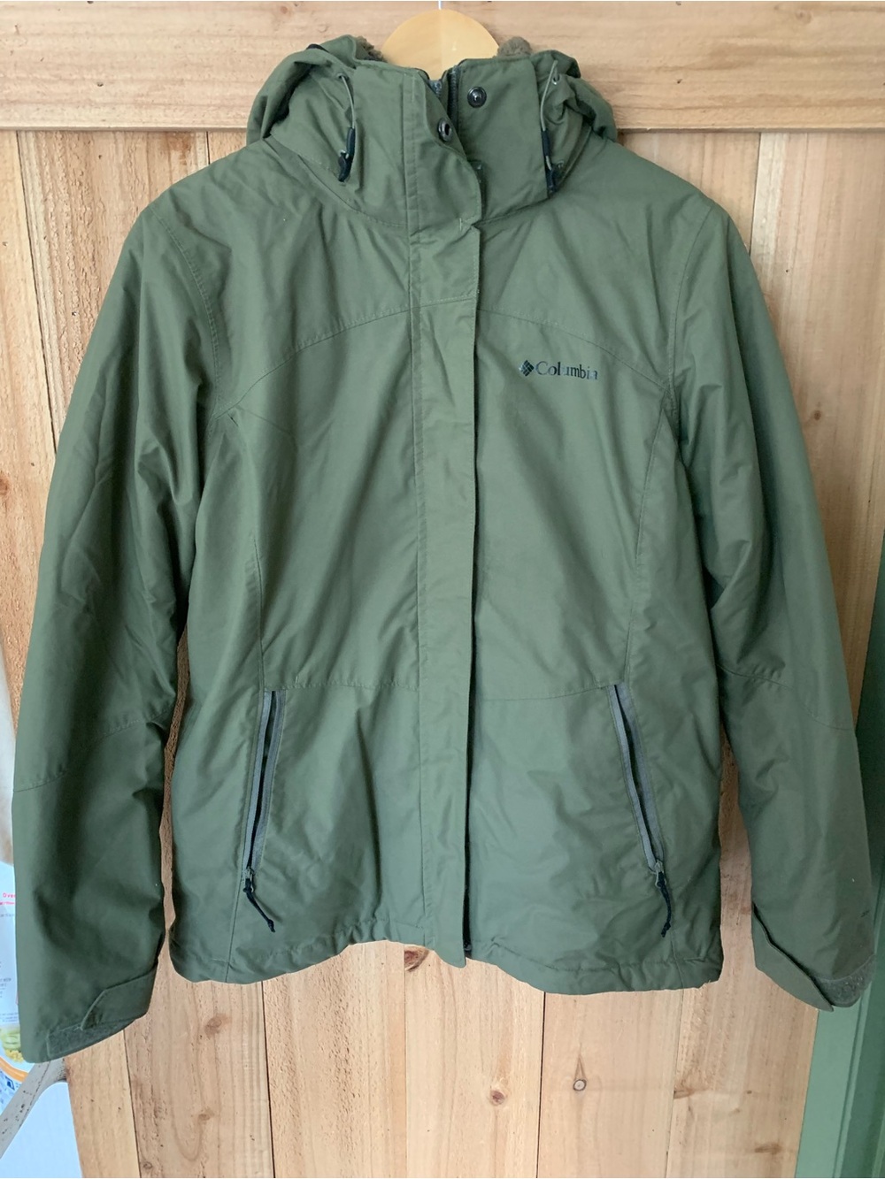 Columbia Women's Bugaboo II 3-in-1 Interchange Winter Jacket Coat- Size Small